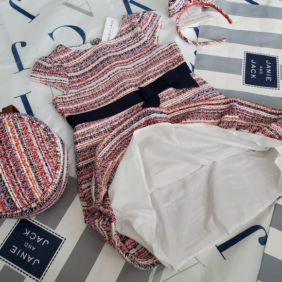 Janie and jack girl clothes set dress accessories - Picture 12 of 15